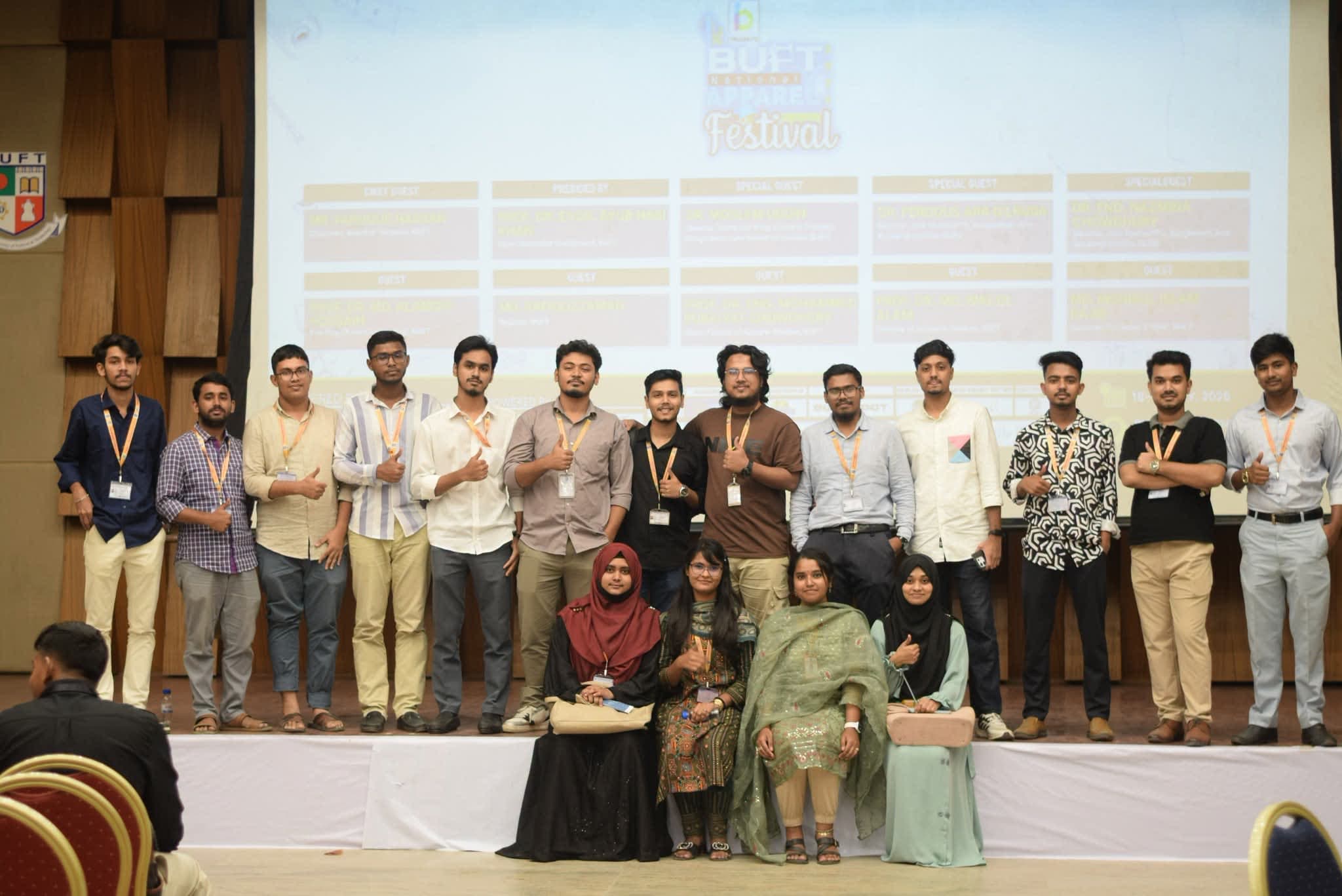 Department Participated 1st National Apparel Festival 2026 by BGMEA