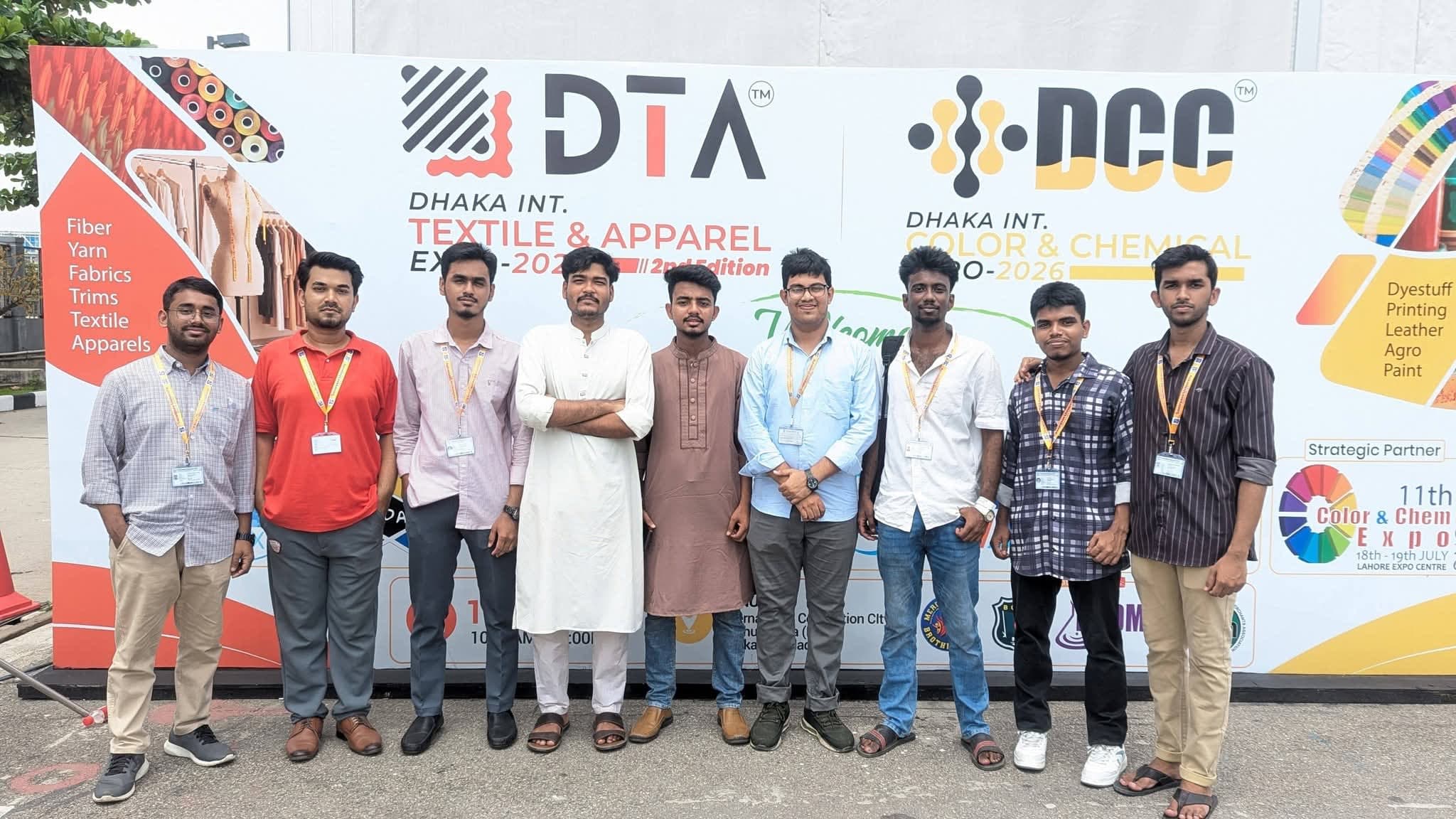 Department Participated Dhaka International Textile & Apparel Expo-2026